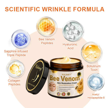 🌟💎 Rolimey® Bee venom Pro Comprehensive Cream —Tightening for Skin Types 🔥
