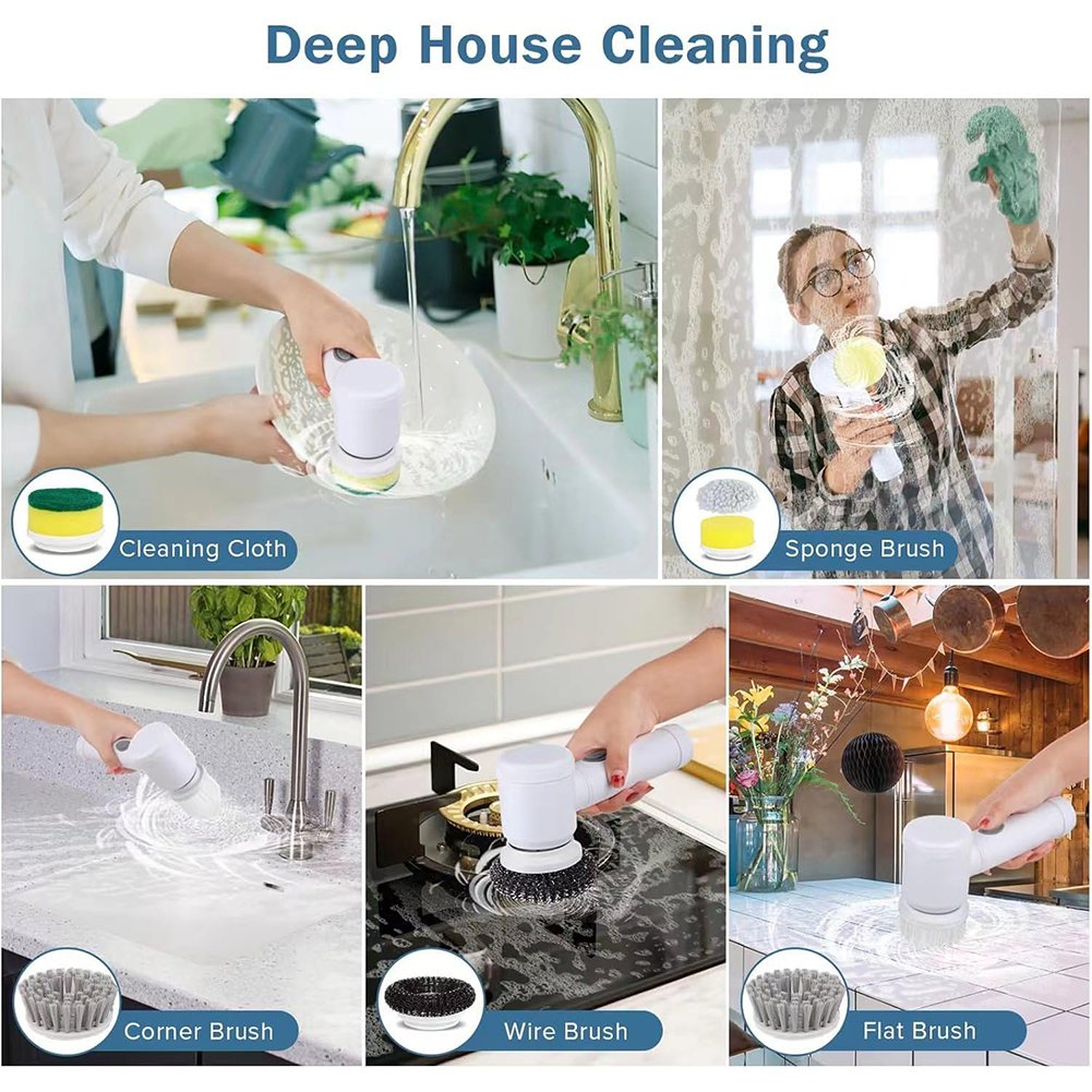 ✨Jevania®Electric Rotating Cleaning Brush