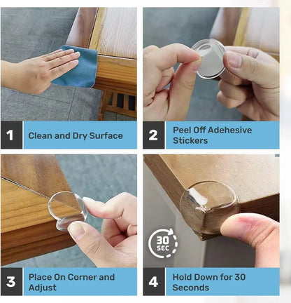 Isilila®Table Corner Protectors For Bump Safety | 20 Pack, Clear