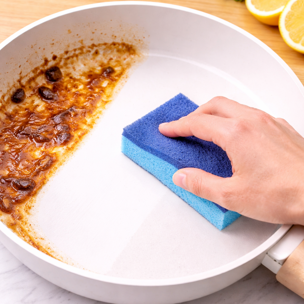 Jevania® Dual-Sided Power Cleaning Sponge（6-pack）  – Ultra Absorbent & Non-Scratch Kitchen Scrubber