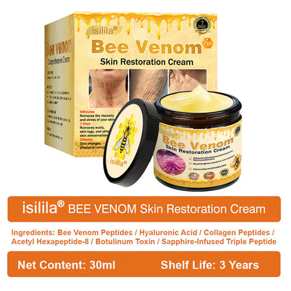 👨‍⚕️Dermatologist Recommended🔥: Bee Venom · Botox Advanced Skin Rescue — Specifically Formulated for Paper-Thin, Fragile & Easy-Bruising Skin