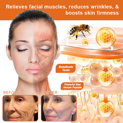 👨‍⚕️Dermatologist Recommended🔥: Bee Venom · Botox Advanced Skin Rescue — Specifically Formulated for Paper-Thin, Fragile & Easy-Bruising Skin