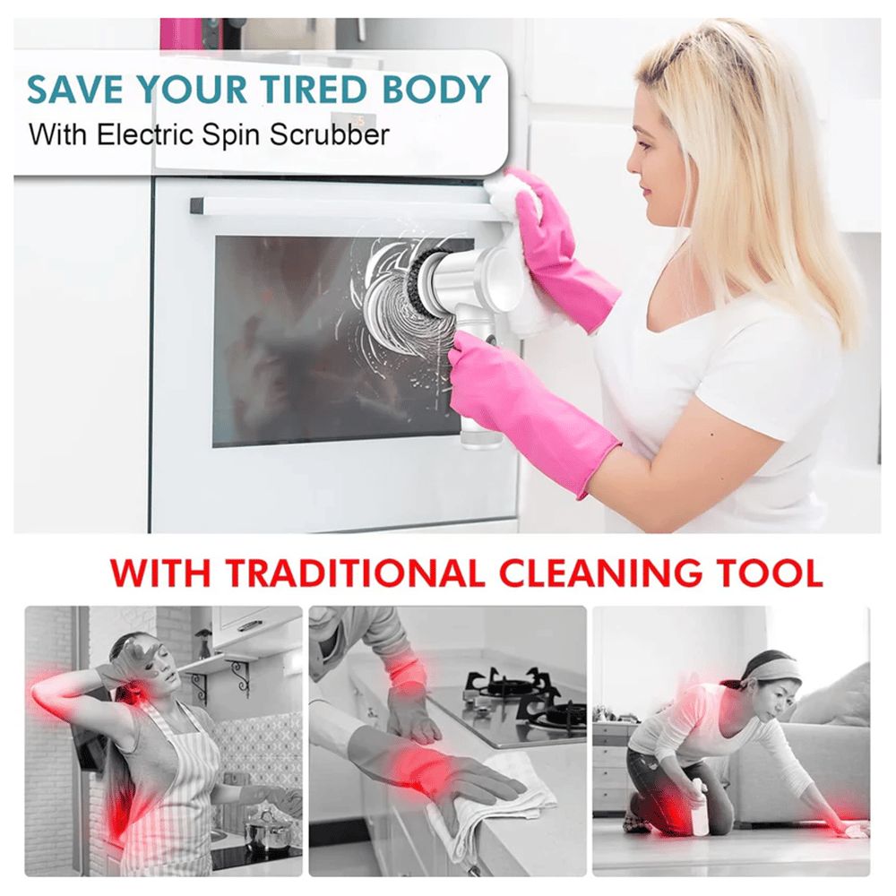 ✨Jevania®Electric Rotating Cleaning Brush