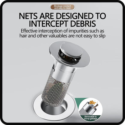 Jevania® Multipurpose Drain Hair Catcher