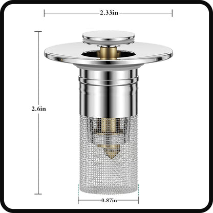 Jevania® Multipurpose Drain Hair Catcher