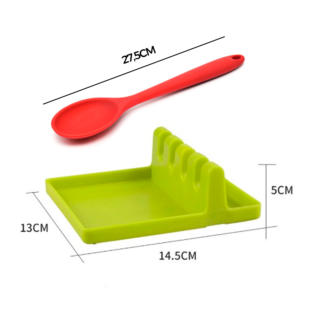 Isilila®Silicone trivet for cutlery and pot lids, countertops and kitchen sinks.
