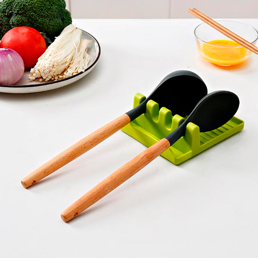 Isilila®Silicone trivet for cutlery and pot lids, countertops and kitchen sinks.